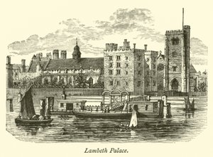 Lambeth Palace by English School