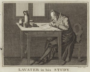 Lavater in His Study