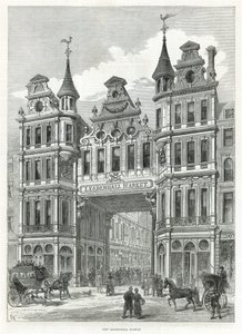 Leadenhall Market by English School
