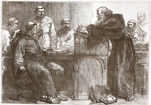 Lefevre Lecturing at the Sorbonne by English School