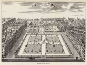 Leicester Square in 1700