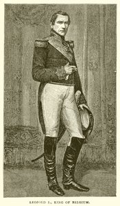 Leopold I, King of Belgium by English School
