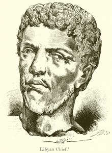 Libyan Chief by English School