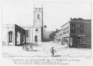 Lichfield, the birthplace of Dr Johnson