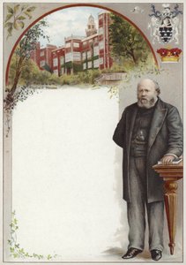 Liebig card featuring Lord Salisbury