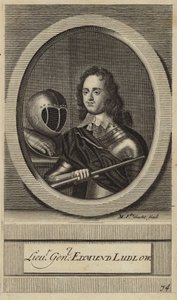 Lieutenant General Edmund Ludlow by English School