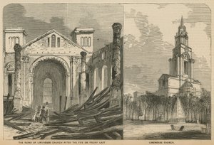 Limehouse Church Before and After the Fire