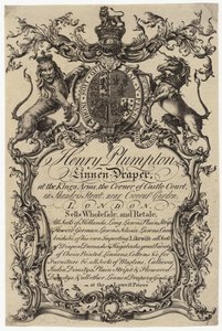 Linen Draper, Trade Card
