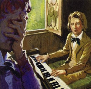 Liszt was sent to study under Carl Czerny