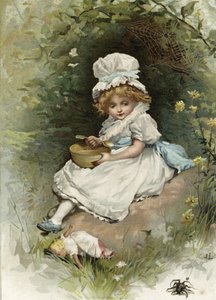 Little Miss Muffett by English School