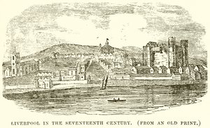 Liverpool in the Seventeenth Century by English School
