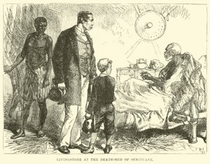 Livingstone at the Death-bed of Sebituane