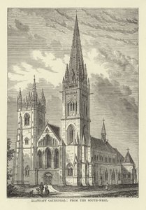 Llandaff Cathedral, from the South-West by English School