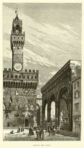 Loggia dei Lanzi by English School