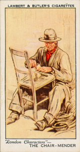 London Characters: The Chair-Mender by English School