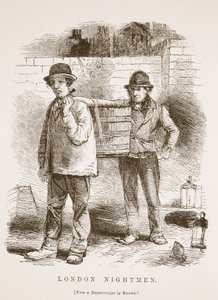 London Nightmen, from the daguerreotype by Richard Beard, illustration from London Labour and London Poor by Henry Mayhew, pub. 1862
