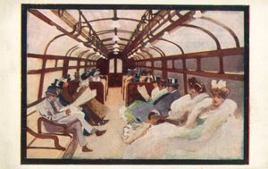 London Underground passengers on the Bakerloo and Piccadilly Lines
