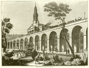 London and Greenwich Railway by English School