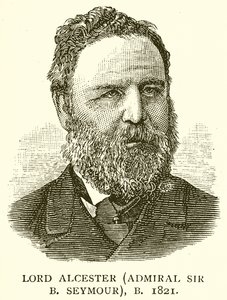 Lord Alcester (Admiral Sir B. Seymour), B. 1821 by English School