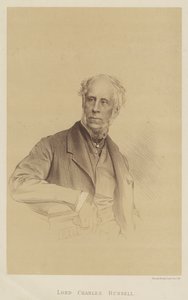Lord Charles Russell (litho) by English School