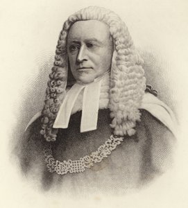 Lord Chief Justice Cockburn by English School