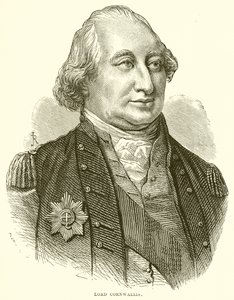 Lord Cornwallis by English School