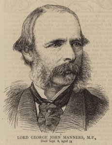 Lord George John Manners, MP by English School