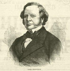 Lord Granville, November 1870 by English School