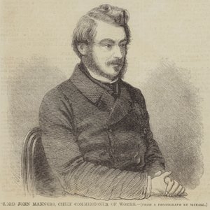 Lord John Manners, Chief Commissioner of Works