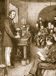 Lord Kelvin began his scientific researches in Glasgow in a wine-cellar which he converted into a laboratory