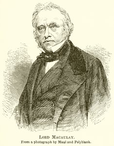 Lord Macaulay by English School
