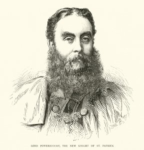 Lord Powerscourt, the New Knight of St Patrick by English School