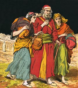 Lot with His Wife and Daughters by English School