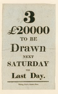 Lottery Advertisement