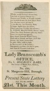 Lottery Advertisement by English School