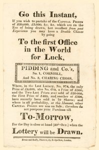 Lottery Advertisement
