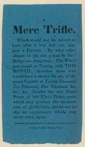 Lottery Advertisements by English School