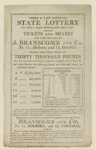 Lottery Advertisements by English School