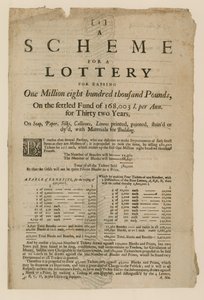 Lottery Advertisements by English School