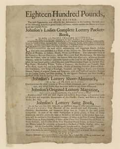 Lottery Publications by English School