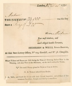 Lottery Ticket by English School