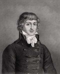Louis Antonie Leon de Saint-Just, engraved by W.H. Mote, illustration from 