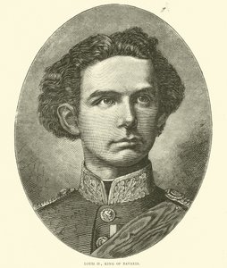 Louis II, King of Bavaria, October 1870 by English School
