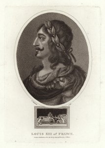 Louis XIII of France by English School