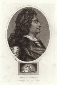 Louis XIV of France by English School
