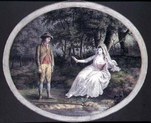 Lovers in a Woodland Landscape