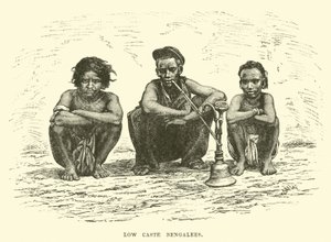 Low Caste Bengalees by English School