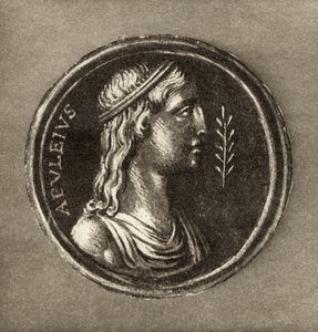 Lucius Apuleius, from the frontispiece to The Story of Cupid and Psyche by Lucius Apuleius, published in 1903