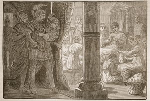 Lucretia among Her Maidens by English School