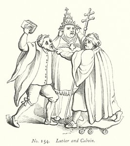 Luther and Calvin by English School